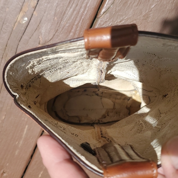 Vintage Dan Post Teju Lizard and Leather Size 7.5 - Picture 12 of 12